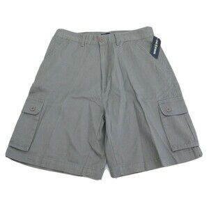 New CHERESKIN Men's (Size 30) Gray Cargo Shorts 6 Pockets Zipper Fly Chino Pants